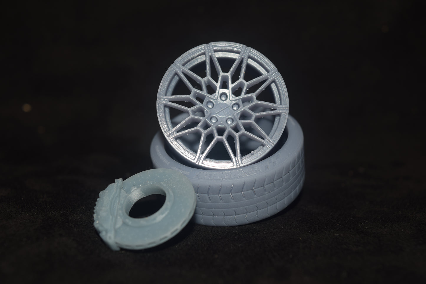 BMW M3 GTS rims 1/18 with MICHELIN tyres and brake system