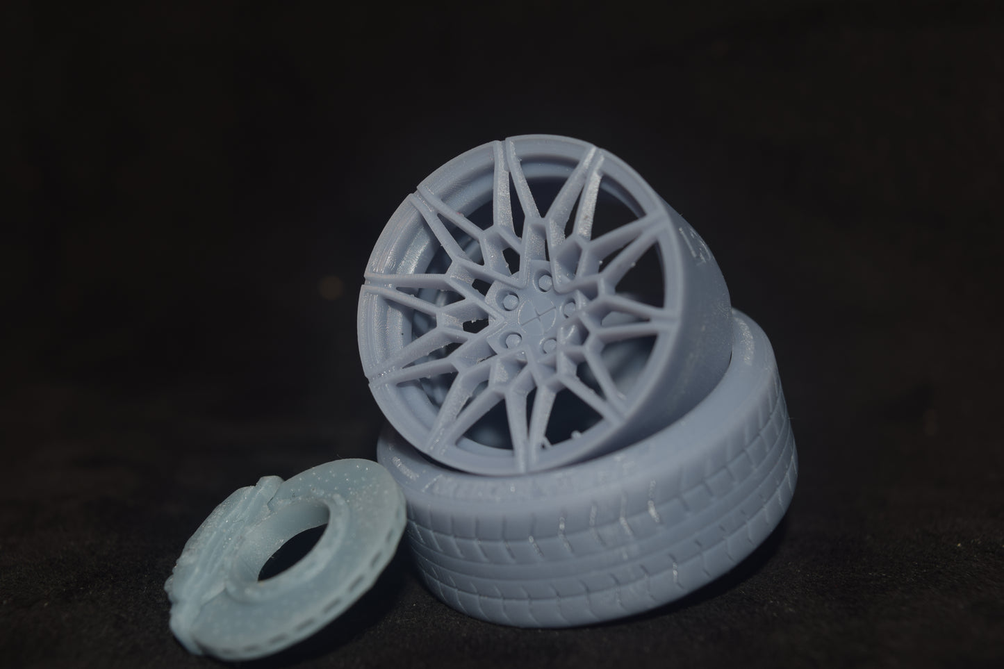 BMW M3 GTS rims 1/18 with MICHELIN tyres and brake system