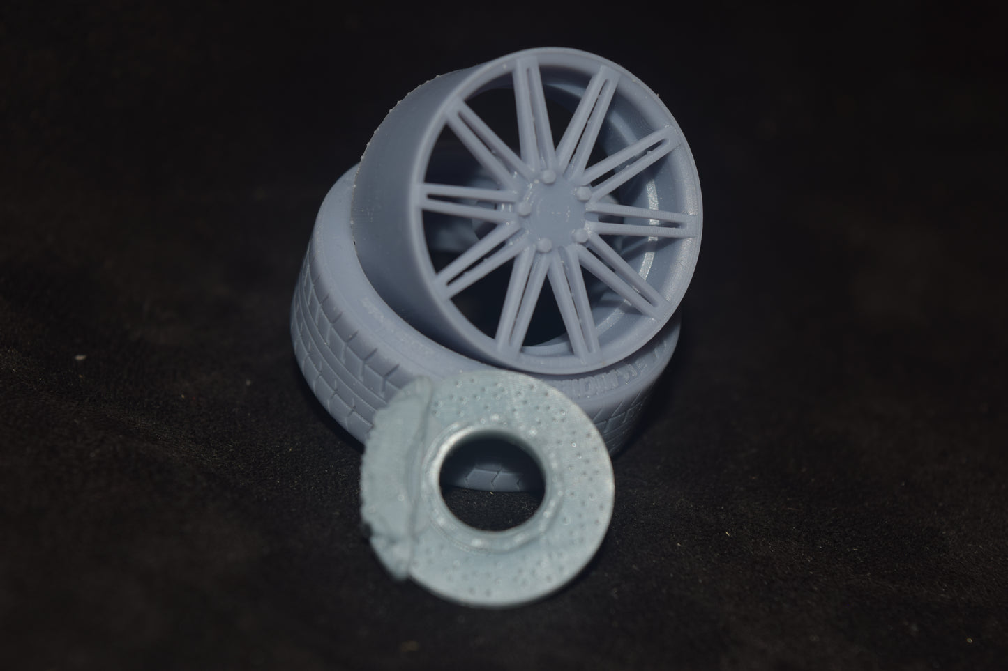 Vossen CV4 rims 1/18 with MICHELIN tyres and brake system
