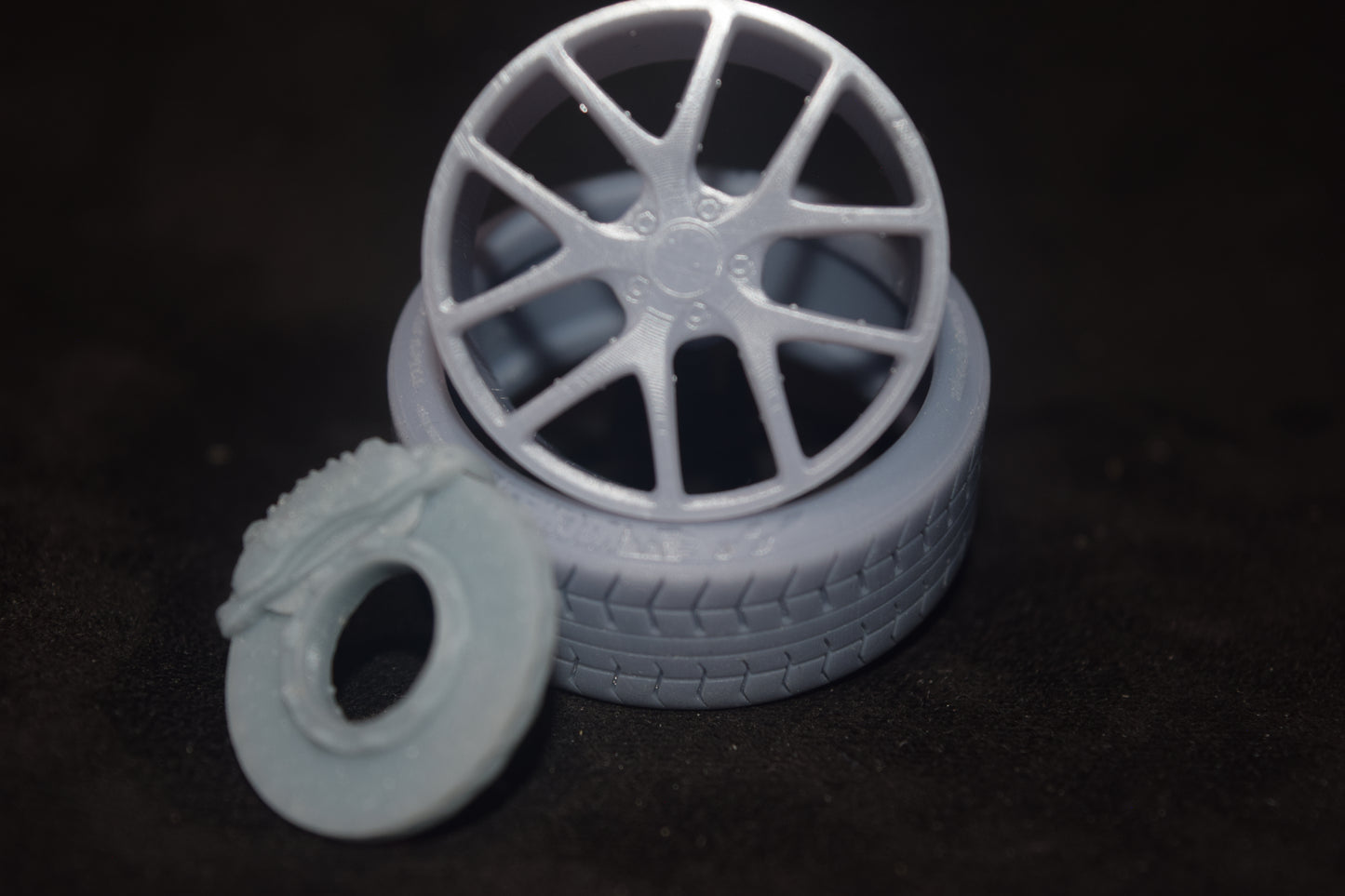 BBS SR rims 1/18 with MICHELIN tyres and brake system