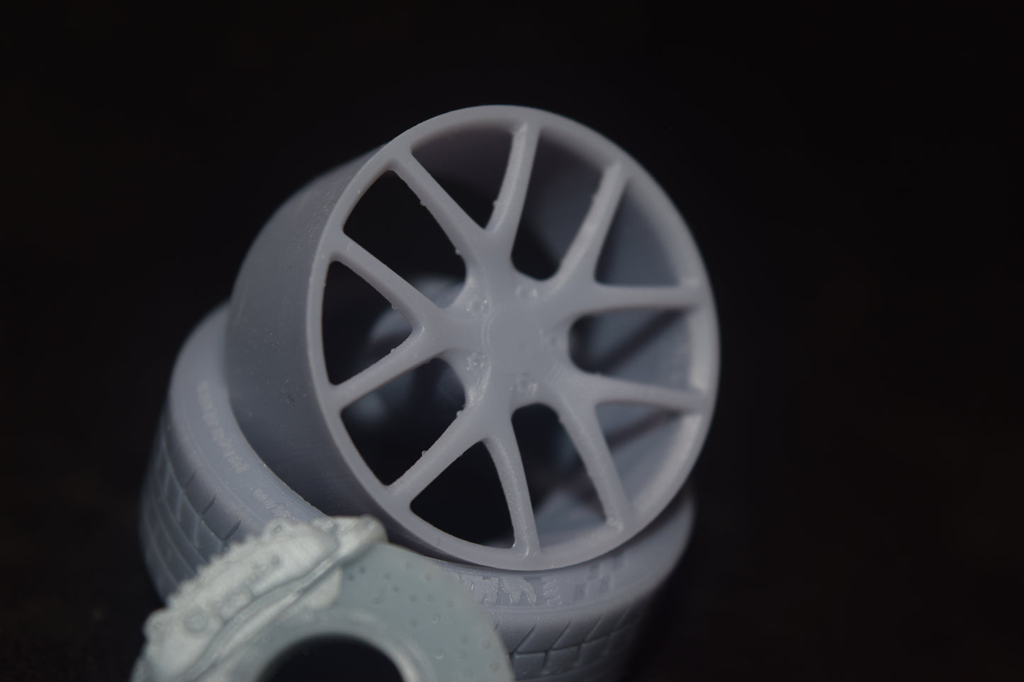 BBS SR rims 1/18 with MICHELIN tyres and brake system