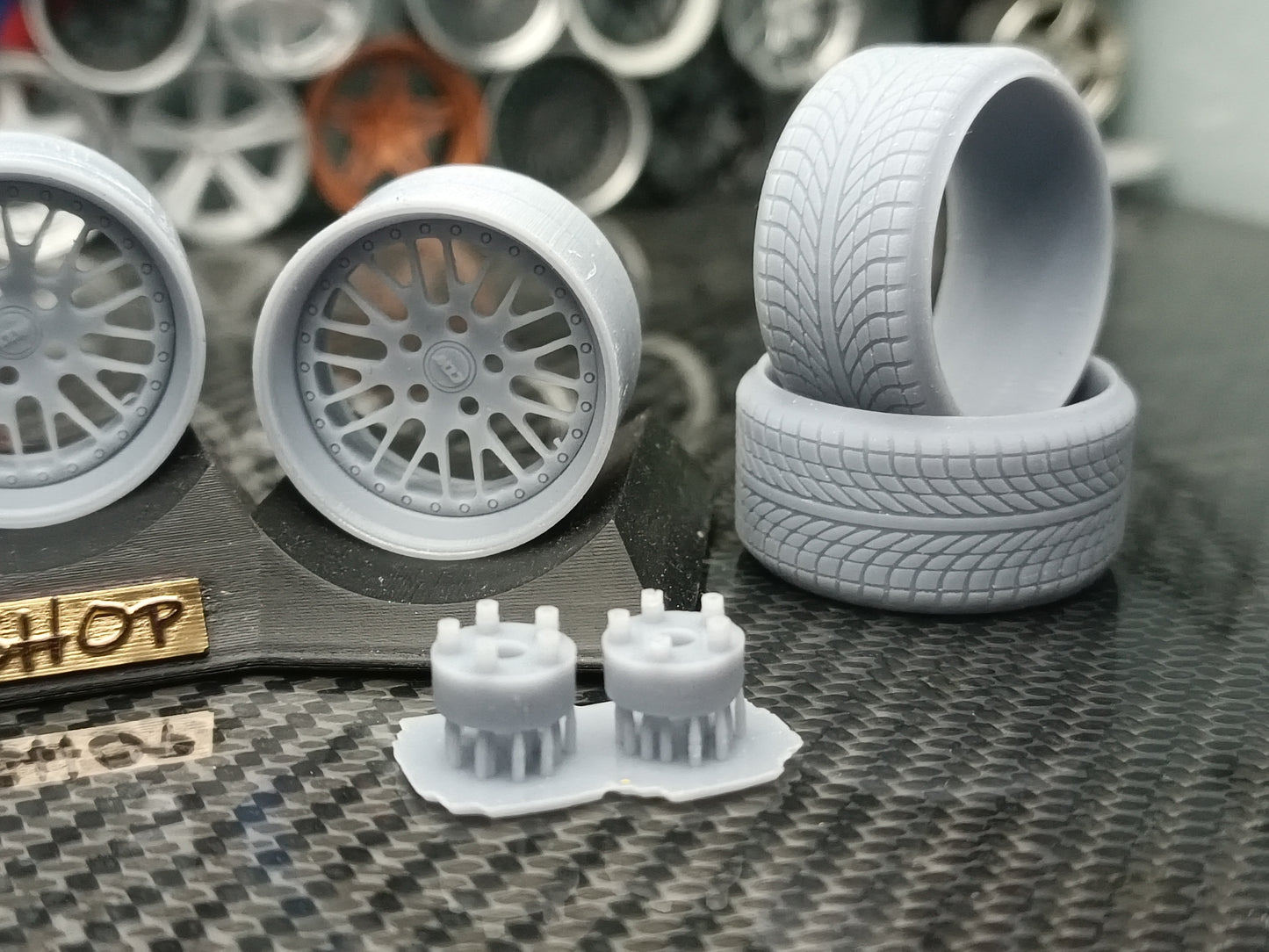 CCW Calssic rims 1/18 with MICHELIN tyres and brake system