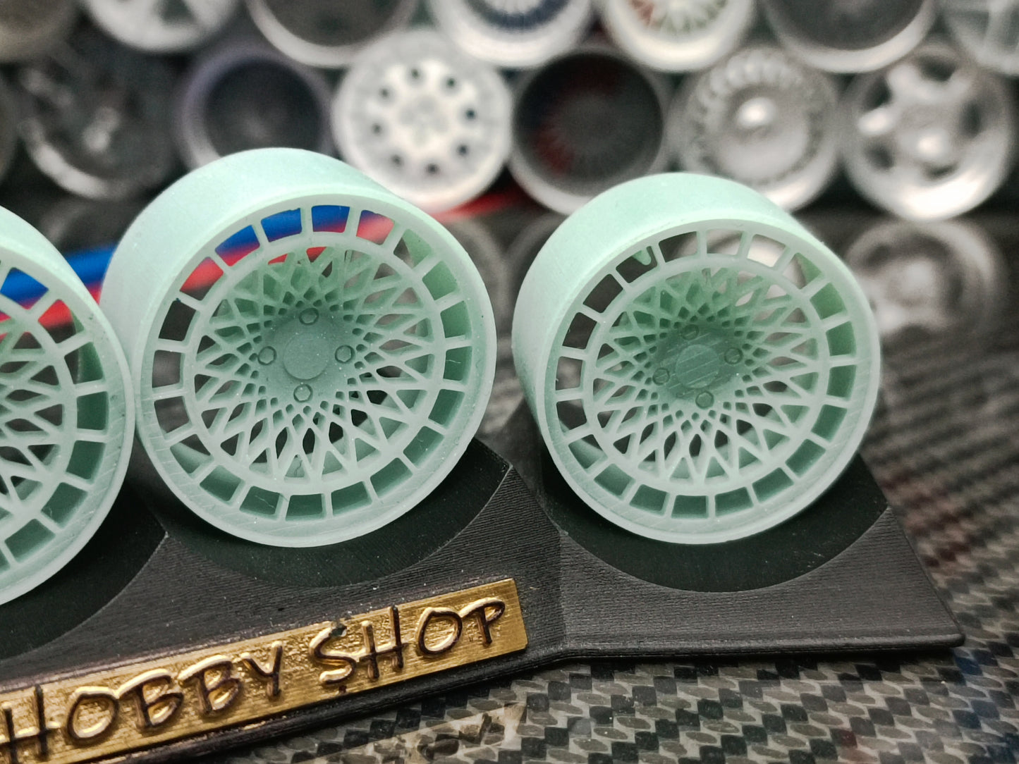 Japan Racing JR14 rims 1/18 with MICHELIN tyres and brake system