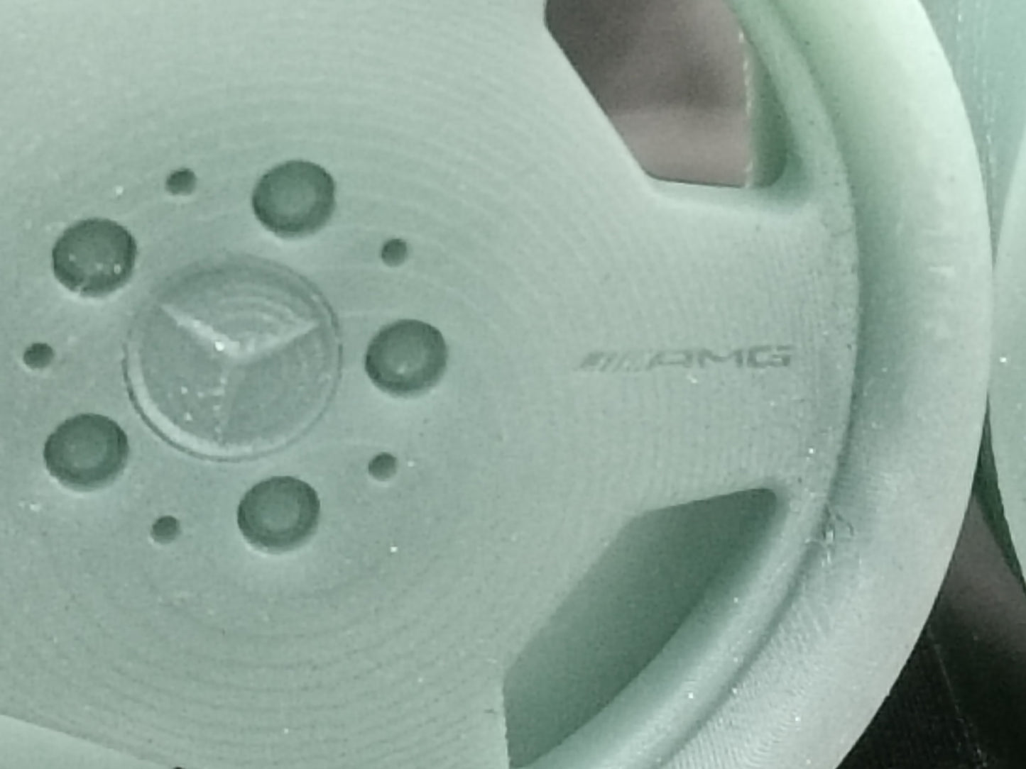 Mercedes AMG Monoblock rims 1/18 with MICHELIN tyres and brake system