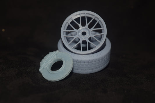 BBS RC 302 rims 1/18 with MICHELIN tyres and brake system