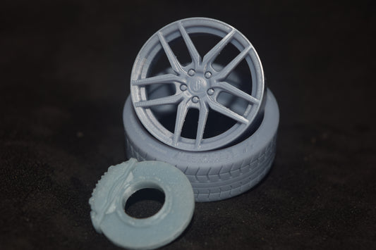ENKEI Icon rims 1/18 with MICHELIN tyres and brake system