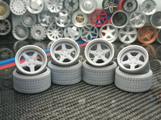 AC Schnitzer Type 1 rims 1/18 with MICHELIN tyres and brake system