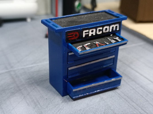 FACOM tool cabinet with 4 drawers 1/18